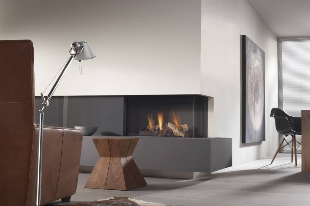Хай тек в интерьере High-Tech-Style-Living-room-with-Fireplace.jpg